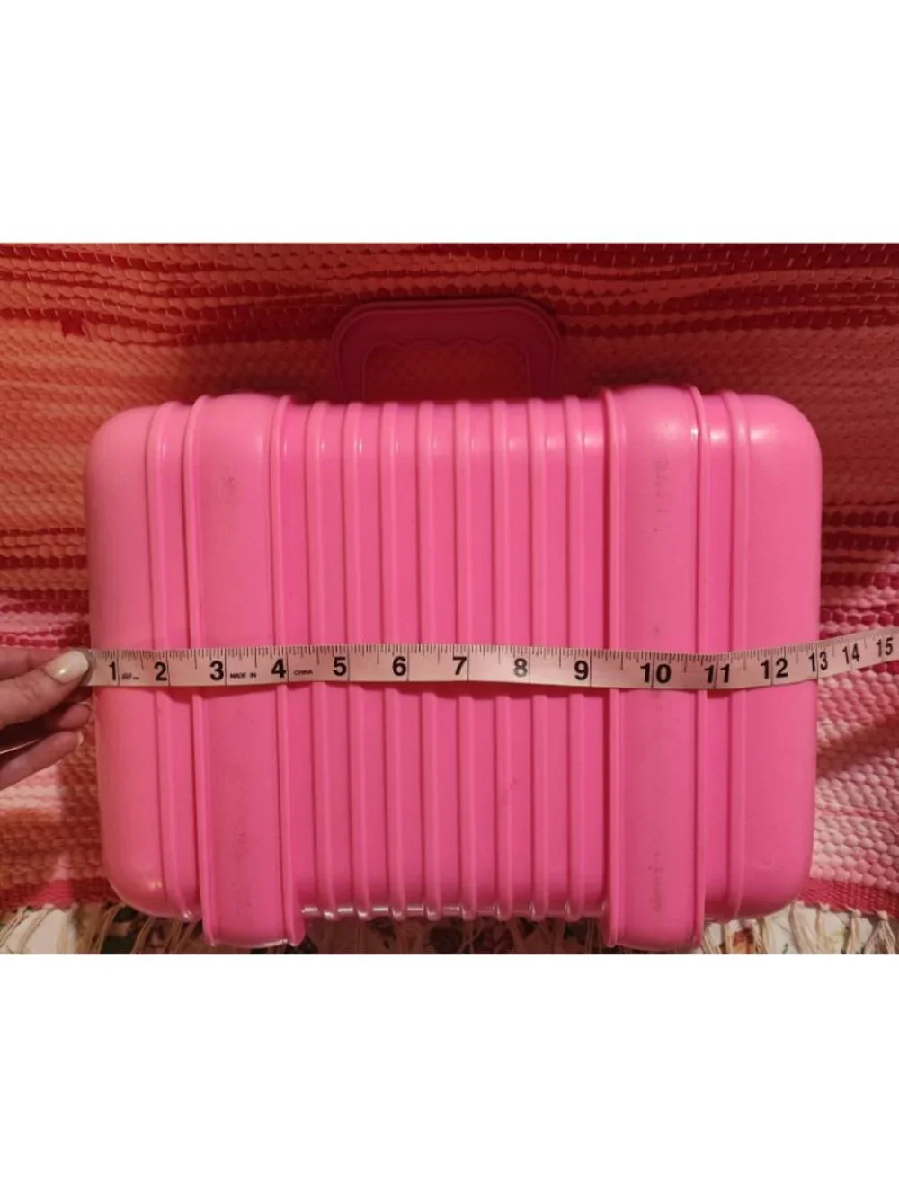 Vintage 1990s Barbie Fashion Doll Travel Suitcase